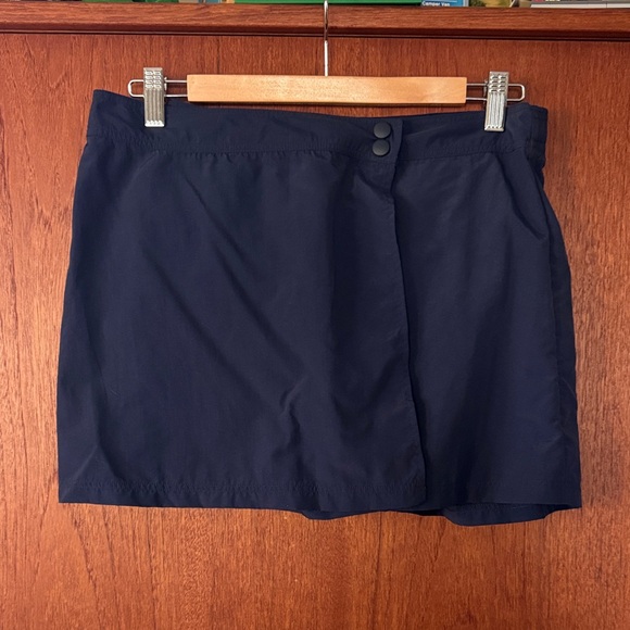 Lands' End Other - Lands’ End Navy Blue Skirt/Swimming Bottom with Button Detail. Sz 8.